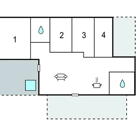 4 Bedroom Lovely In Feriehus