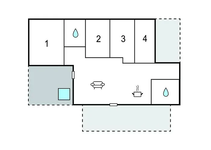 4 Bedroom Lovely In Casa de Férias